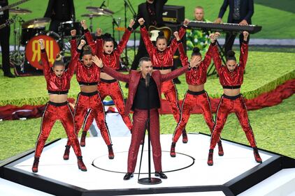 Mondiale 2018, tifosi festanti sugli spalti dello stadio Luzhniki di Mosca 16