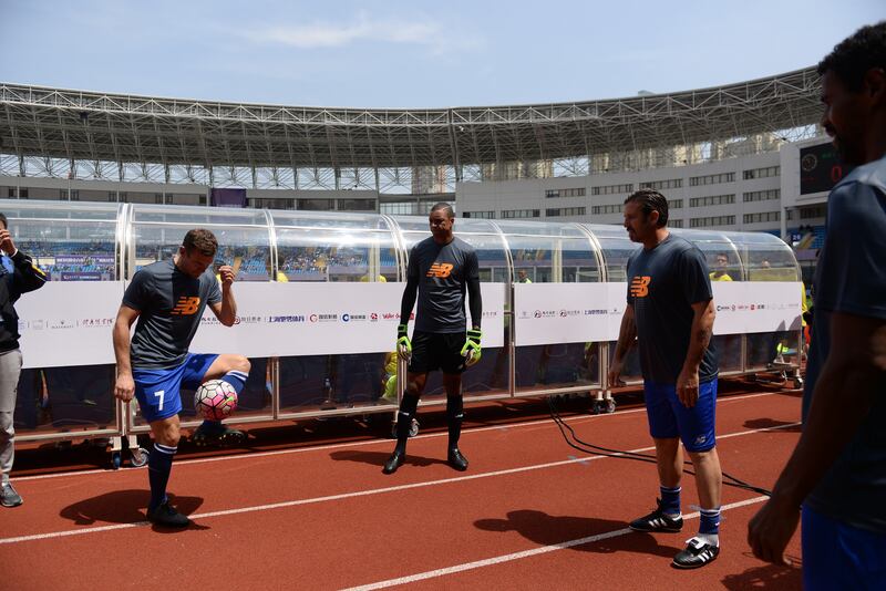 Il "Legend team" italiano porta il calcio in Cina 20