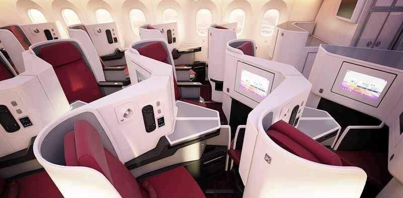Boeing 787-9 Hainan Airlines interno