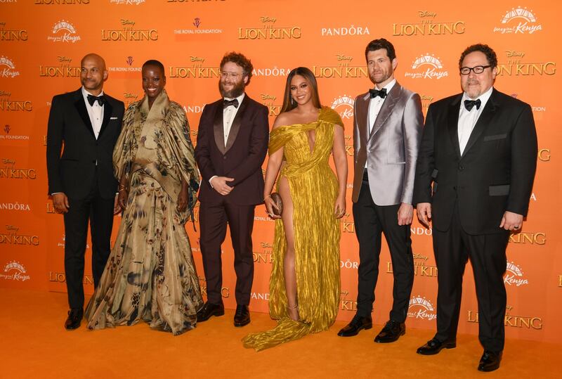 Beyoncé alla première de "Il Re Leone": foto 10