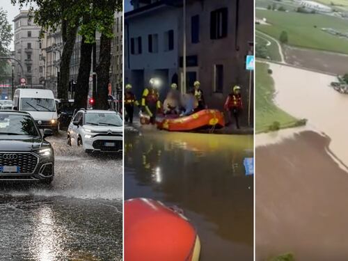Maltempo, allerta rossa in Veneto: case allagate e senza luce. Allarme anche in Lombardia