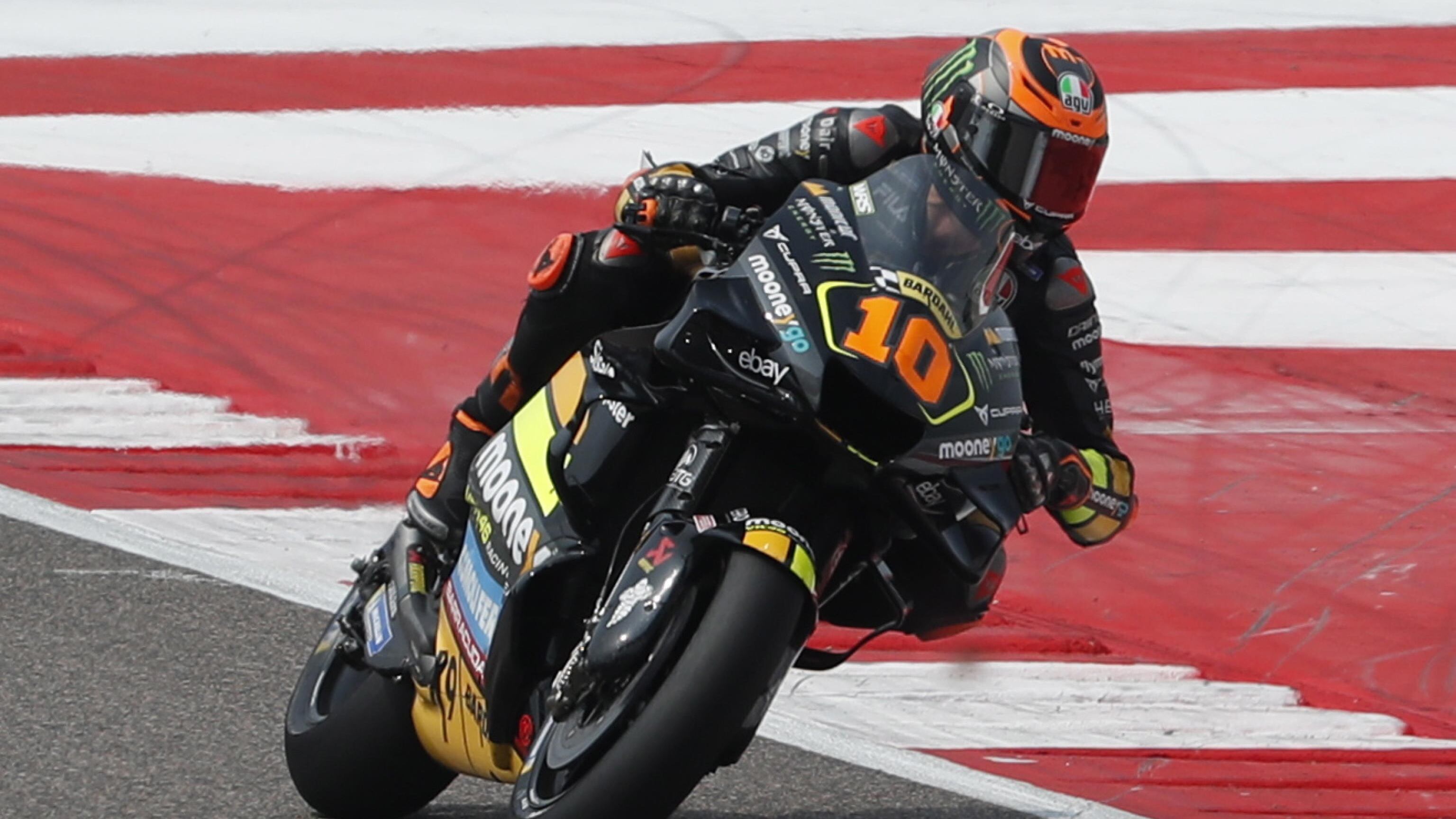Luca Marini svetta nelle prove libere della MotoGP in India
