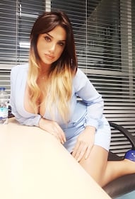 Marika Fruscio, lingerie sexy per l'Italia 11