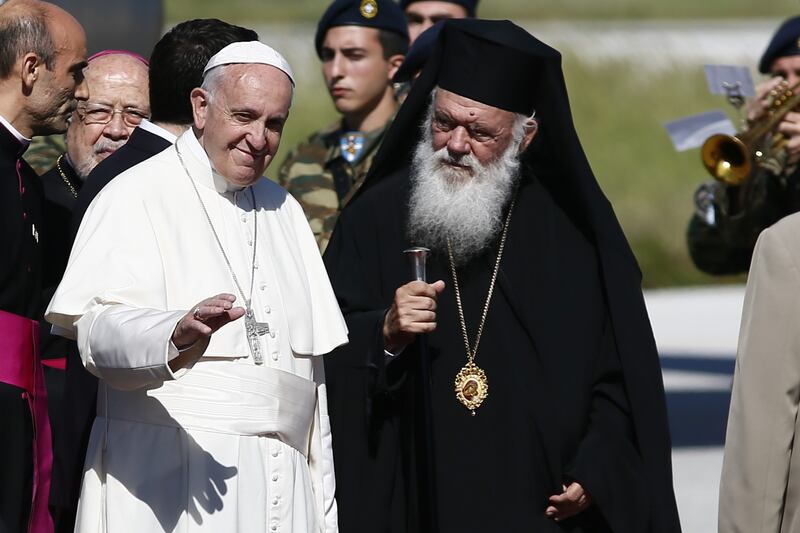 Il Papa a Lesbo 10