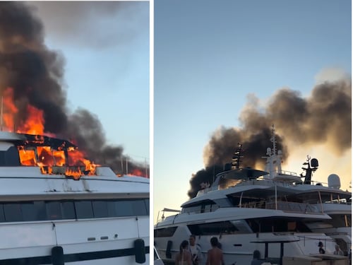 Fiamme nel porto di Saint Tropez: a fuoco il super yacht da 80mila dollari a settimana