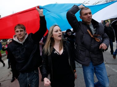 Dimostrazioni filorusse in Crimea e Ucraina Orientale 4