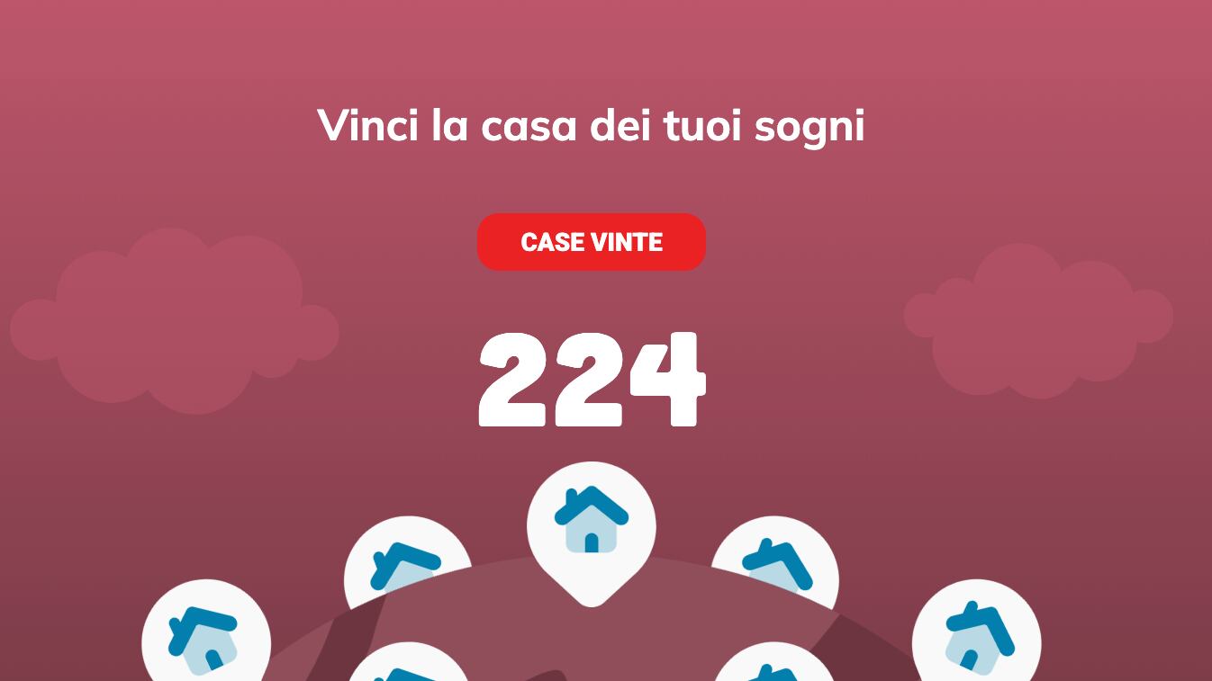 VinciCasa, centrato il premio che vale 500mila euro