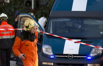 Bruxelles, l'evacuazione della moschea 9
