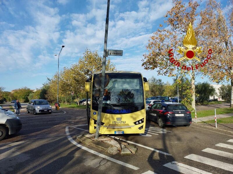 Scuolabus incidente Perugia 1