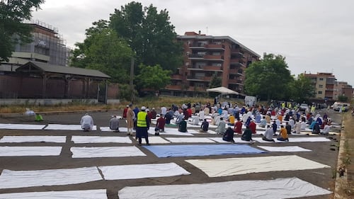I musulmani invadono Roma per la fine del Ramadan 3
