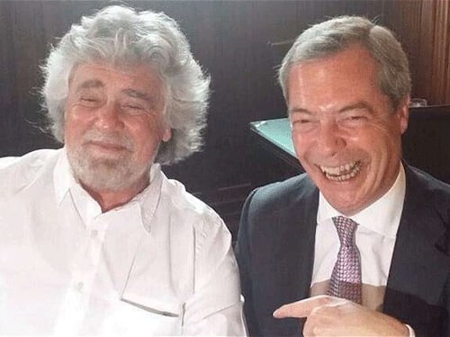 Ukip, Grillo difende l'alleanza: "Farage non è razzista"