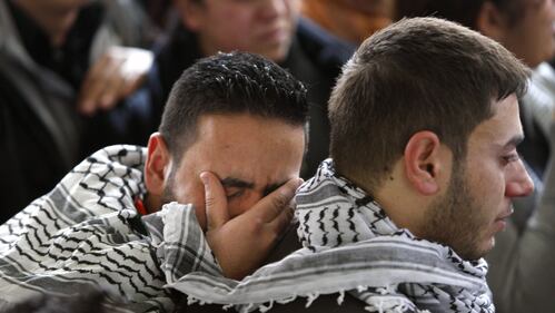 Morto il ministro palestinese Ziad Abu Ein 4