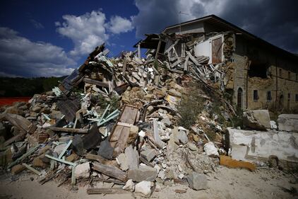 Amatrice, a tre anni dal sisma che colpì il centro Italia 2