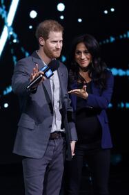 Il principe Harry e Meghan Markle ai "WE Day" di Londra  11