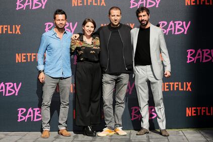 Il cast di "Baby" per la premiere della serie  di Netflix  8