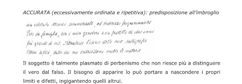 Il test: ecco come scoprire le bugie nella grafia 3