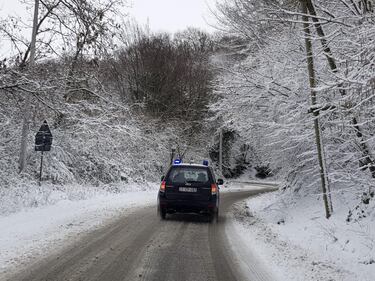 Neve e gelo sui Castelli romani 16