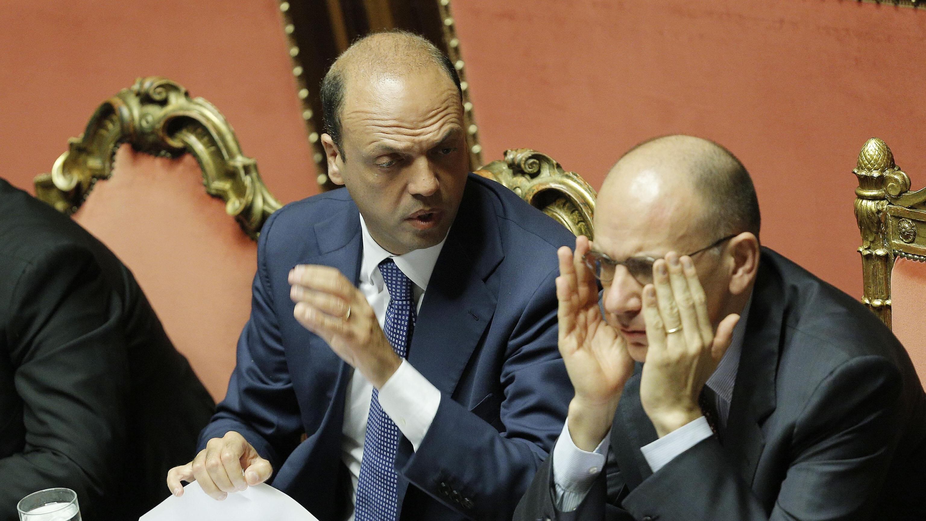 E Alfano striglia l'alleato: il Pd sia responsabile
