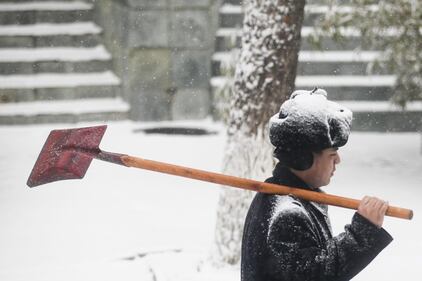 Bufera di neve in tutta Europa 5