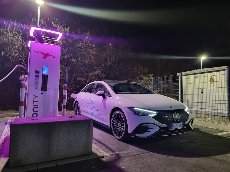 Oslo-Milano, andata e ritorno con Mercedes-Ionity: guarda le foto 2