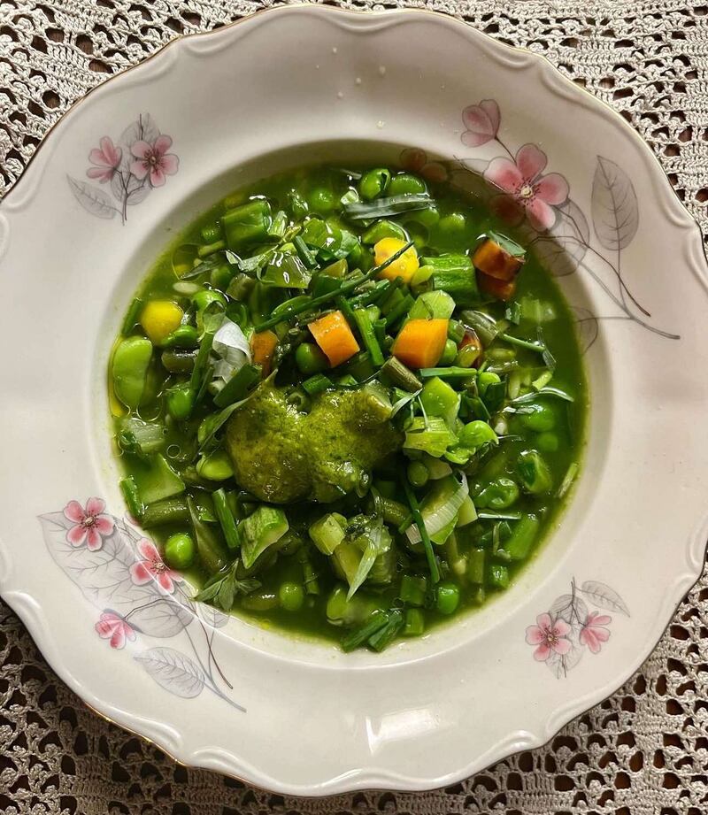 Sora Maria e Arcangelo, il Minestrone primaverile