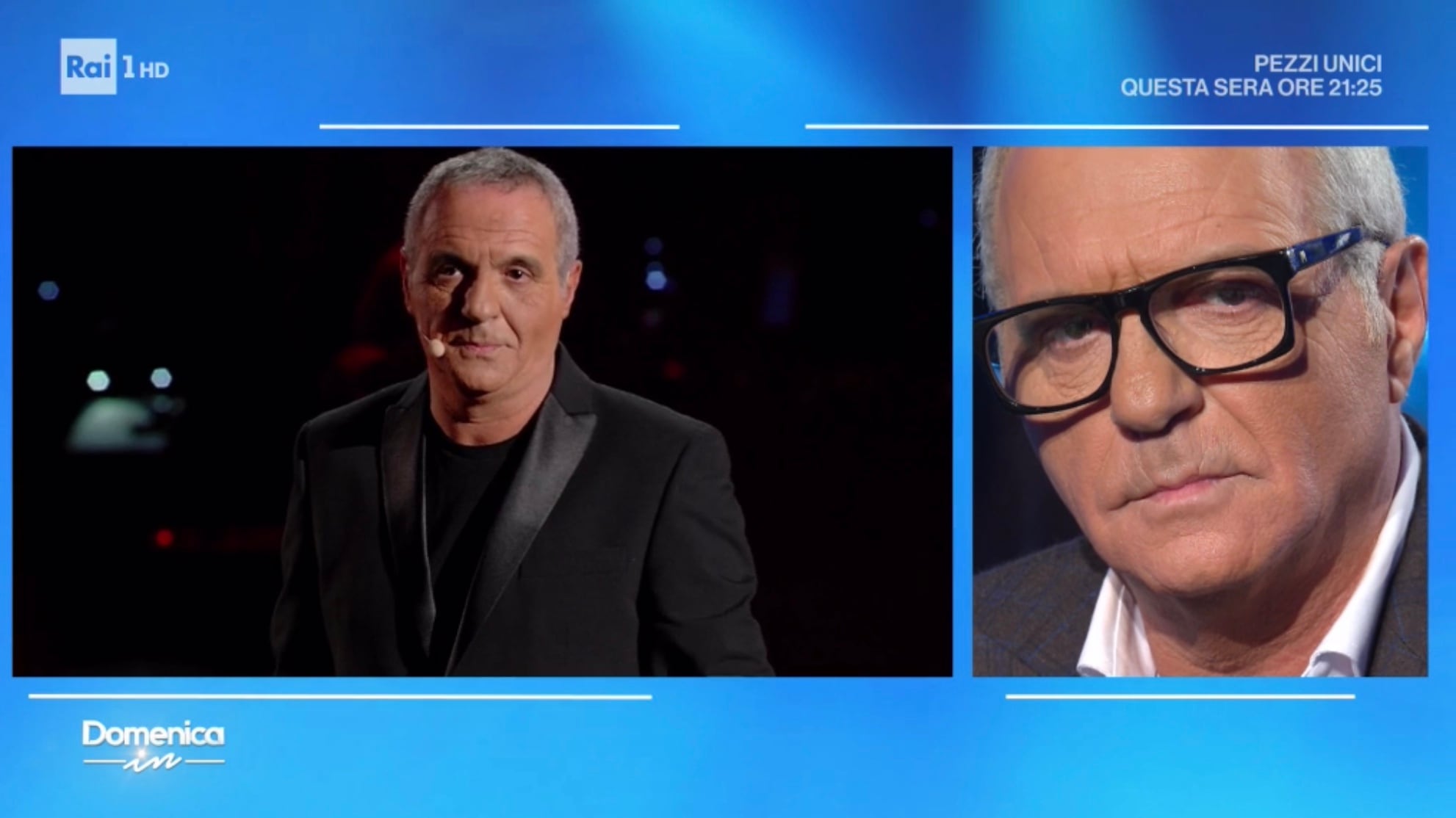 Panariello in lacrime in tv: "Non ho mai conosciuto mio padre"