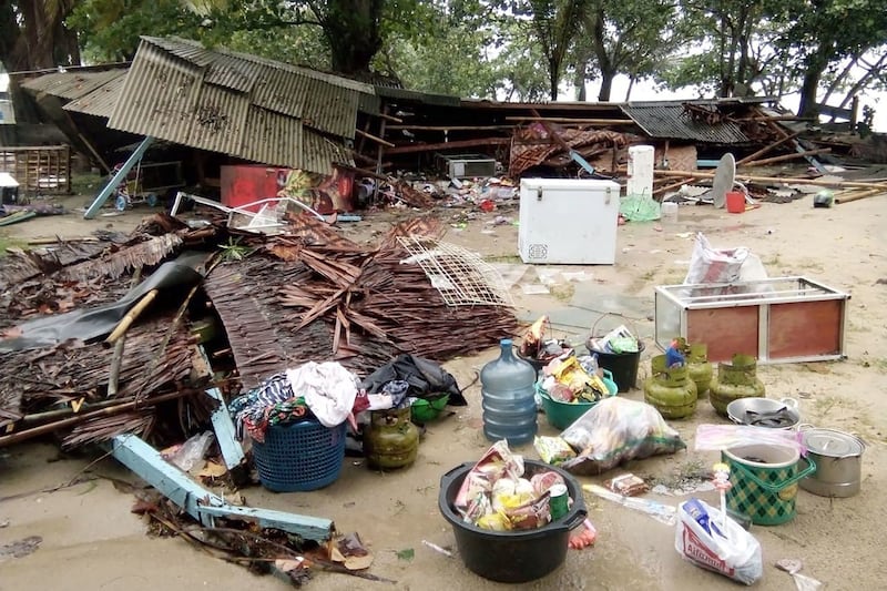 L'Indonesia devastata dalla furia dello tsunami 9