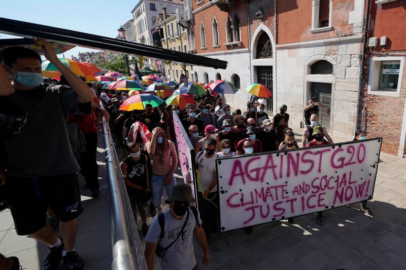 Scontri al G20 di Venezia 1