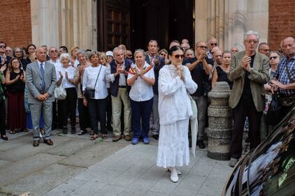 A Milano i funerali di Valentina Cortese nella chiesa di San Marco 4