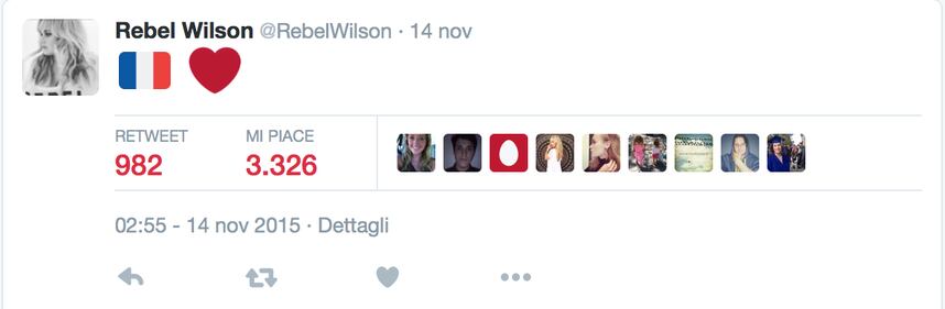 Attentati di Parigi: la reazione dei VIP su Twitter 11