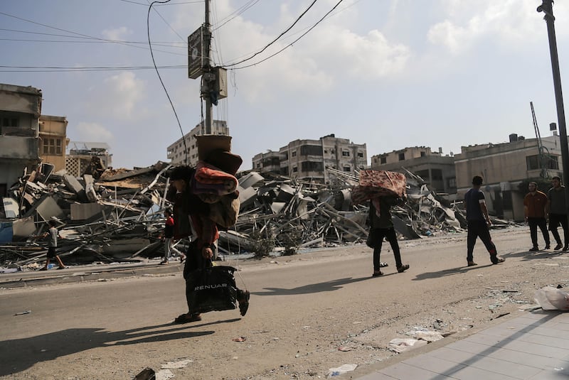 Fuga da Gaza, le immagini dell'evacuazione 7
