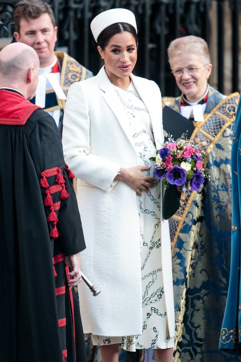 Meghan Markle, le foto della fine della gravidanza 7