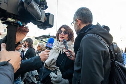I funerali di Sandra Milo 10