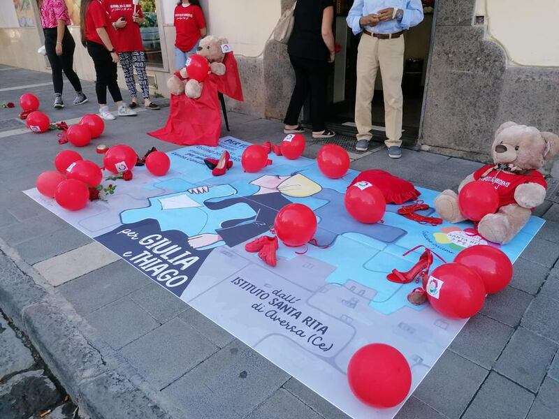 Fiaccolata Omicidio Giulia Tramontano 2