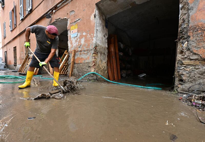 Maltempo, Genova e la Liguria flagellate dai nubifragi