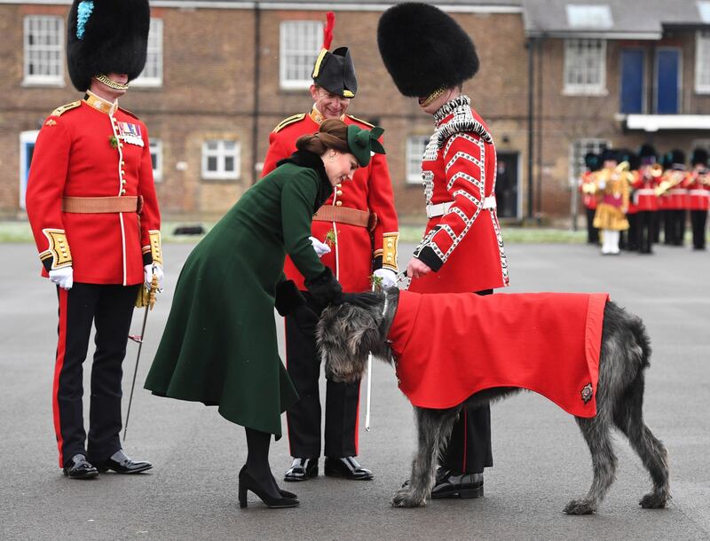 Kate Middleton in verde per San Patrizio 10