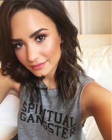 Demi Lovato, sexy trasparenze allo specchio 9
