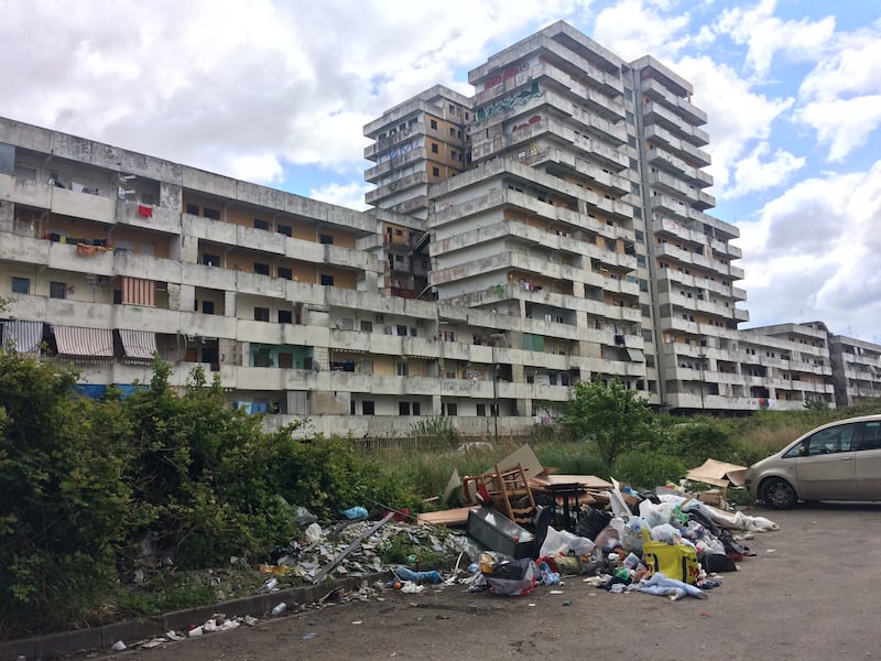 Tra le vele di Scampia prima dell'abbattimento 11
