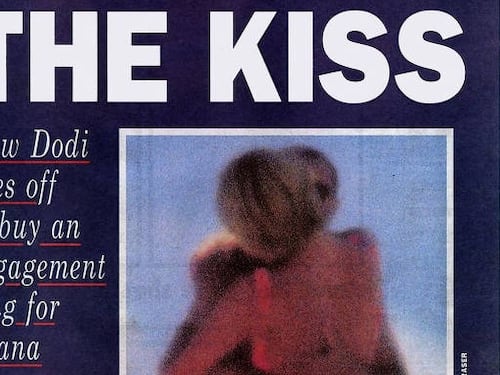 Quel bacio rubato tra Diana e Dodi: lo scoop mondiale da 1 miliardo di lire