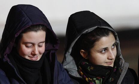 Greta e Vanessa sono in Italia: l'arrivo a Ciampino 12