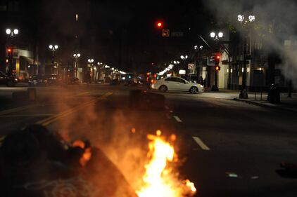 Usa 2016, proteste a Oakland 4