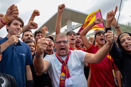 Roma giù pazza per Lukaku, spunta un murale 5