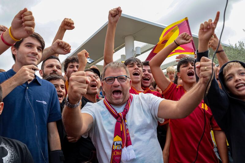 Roma giù pazza per Lukaku, spunta un murale 5