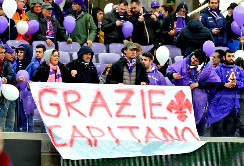 L'omaggio della Fiorentina a Davide Astori 7