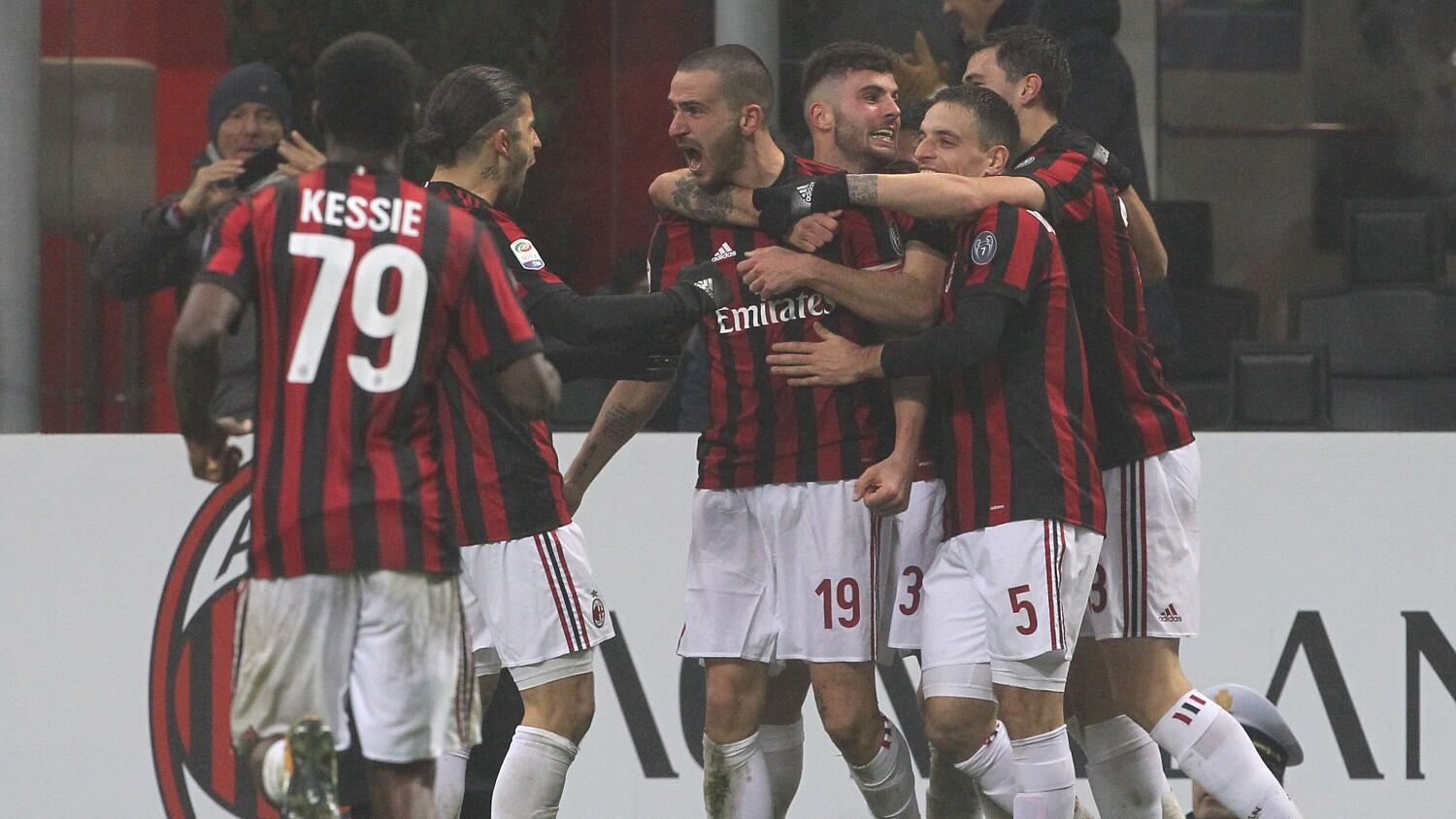 Il Milan riparte contro il Crotone: 1-0 siglato da Bonucci