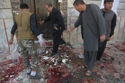 Attentato al centro di registrazione a Kabul 8