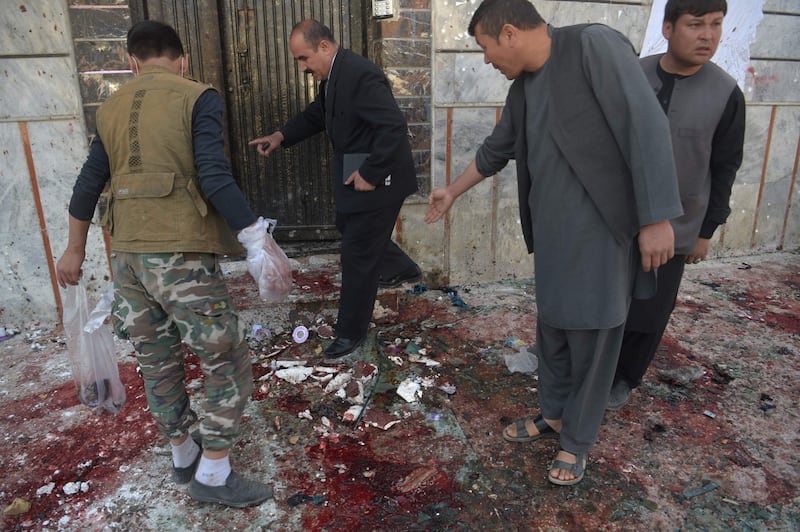 Attentato al centro di registrazione a Kabul 8