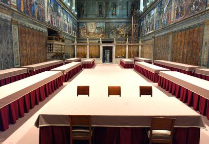 Cappella Sistina: verso il Conclave 6