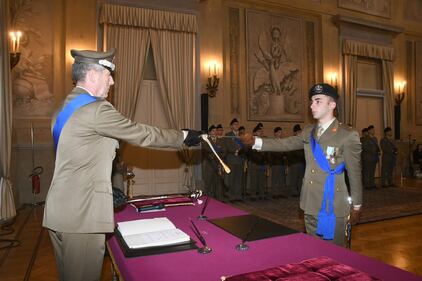 Accademia militare, il giuramento degli ufficiali 204° corso "Volontà"S 1