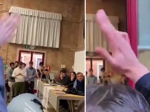 Calenda come Fiano: contestato all’università Ca’ Foscari di Venezia con la P38